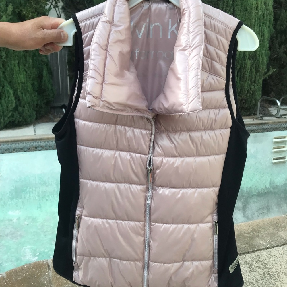 Calvin Klein Performance Stylish Pink and Black Vest